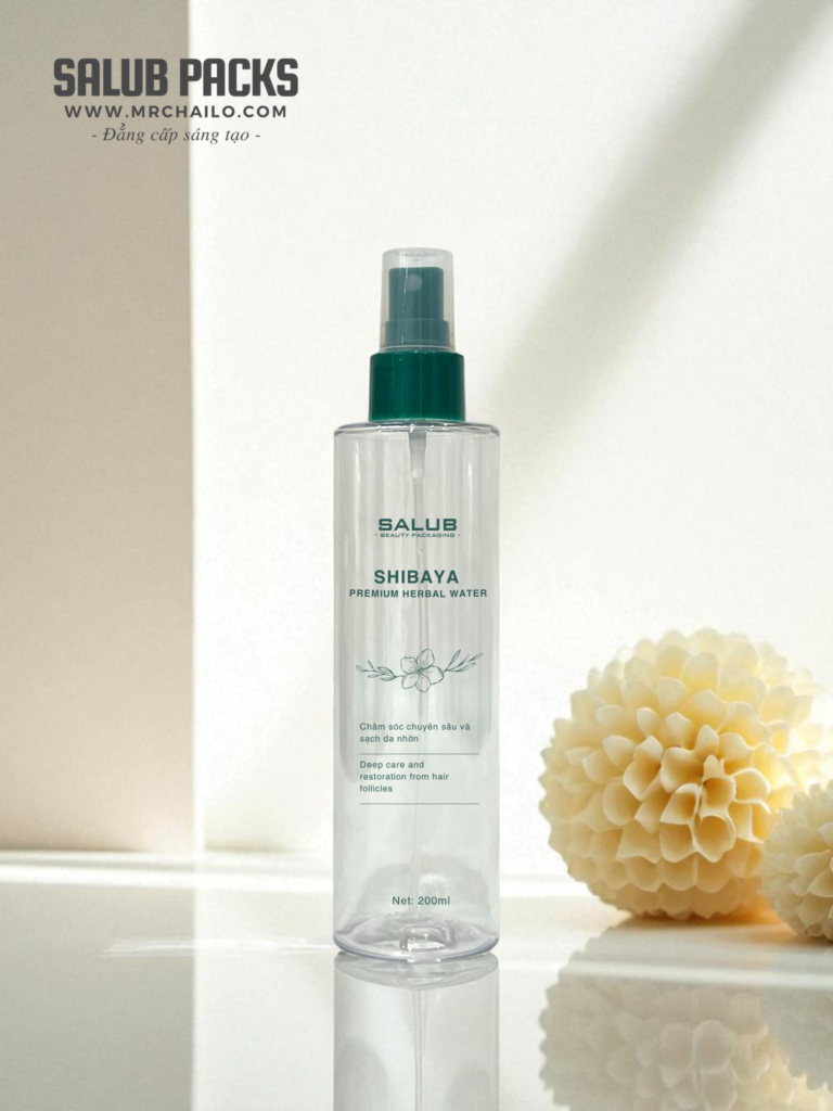 Chai Xịt Khoáng 200ml | Bao Bì Mỹ Phẩm Chất Lượng Cao 1